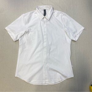 Lululemon Men’s Airing Easy Short-Sleeve Shirt - White